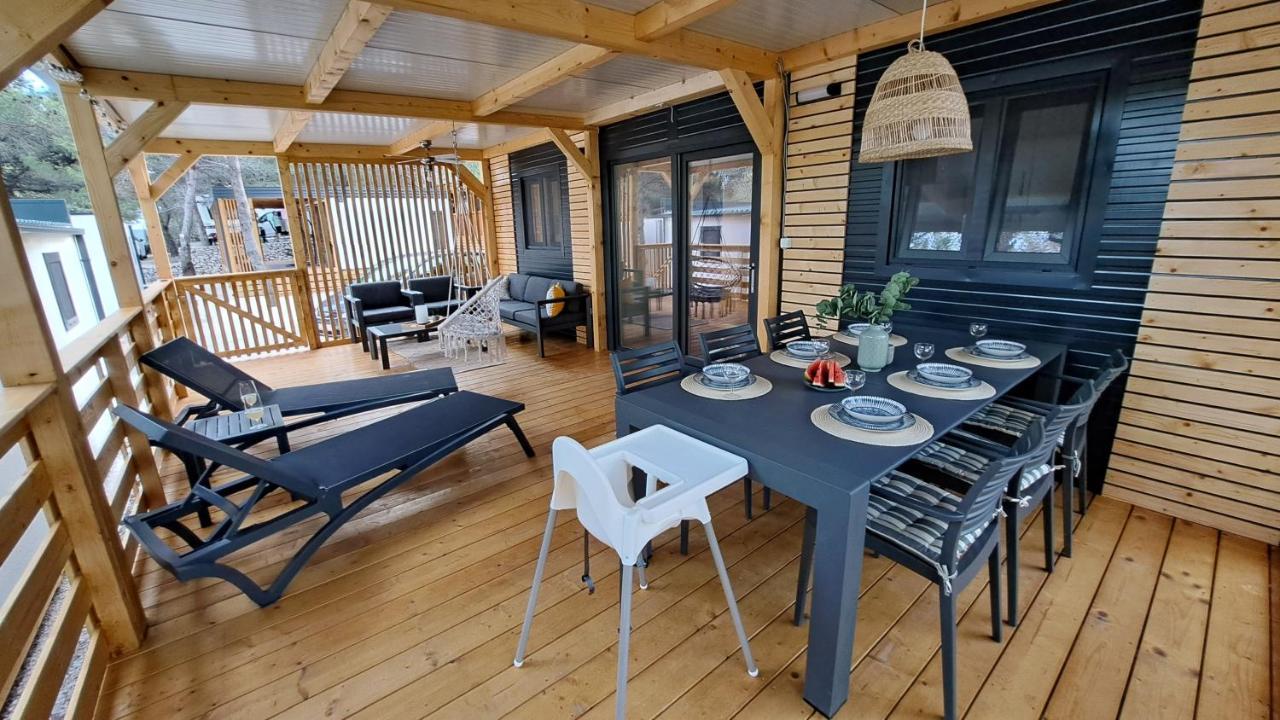 Premium Mobile Home Maslina - Oaza Mira Drage Dış mekan fotoğraf